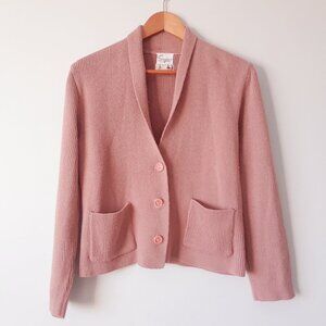 Vintage 70s Simpsons Acrylic Cardigan Sweater